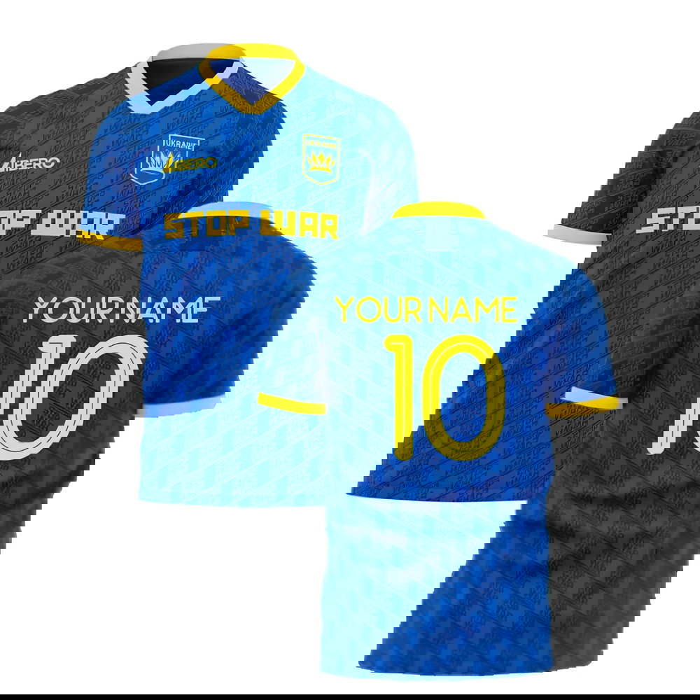 Ukraine Stop War Message Concept Kit (Libero) - Blue (Your Name)