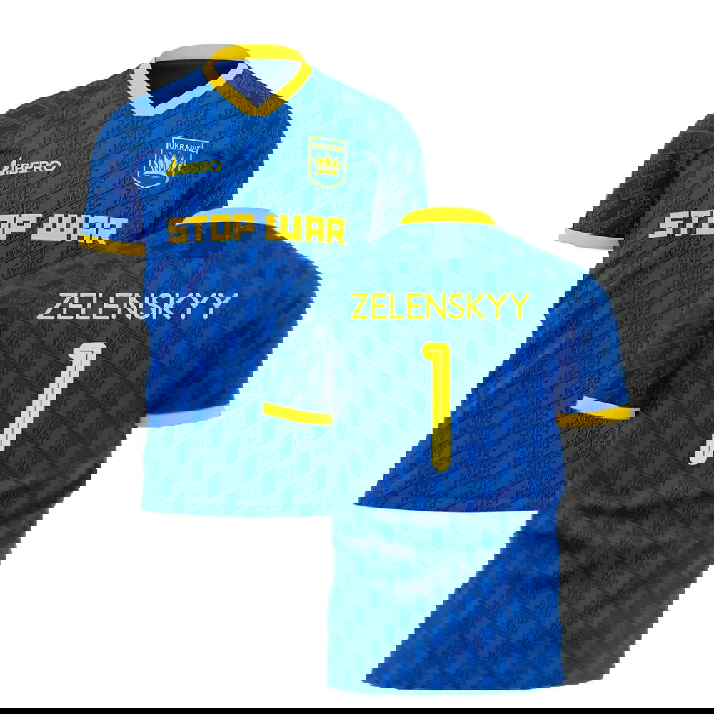 Ukraine Stop War Message Concept Kit (Libero) - Blue (ZELENSKYY 1)