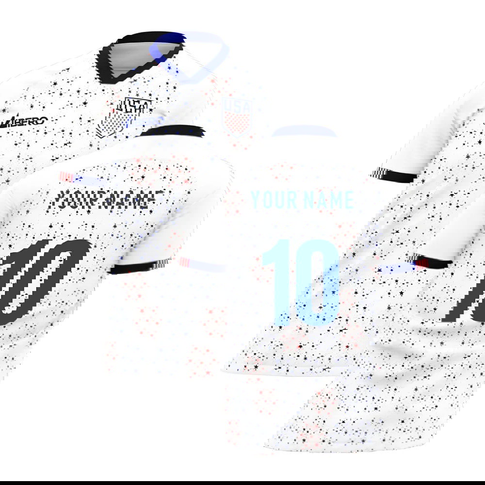  United States 2025-2026 Home Concept Football Kit (Libero) (Your Name)
