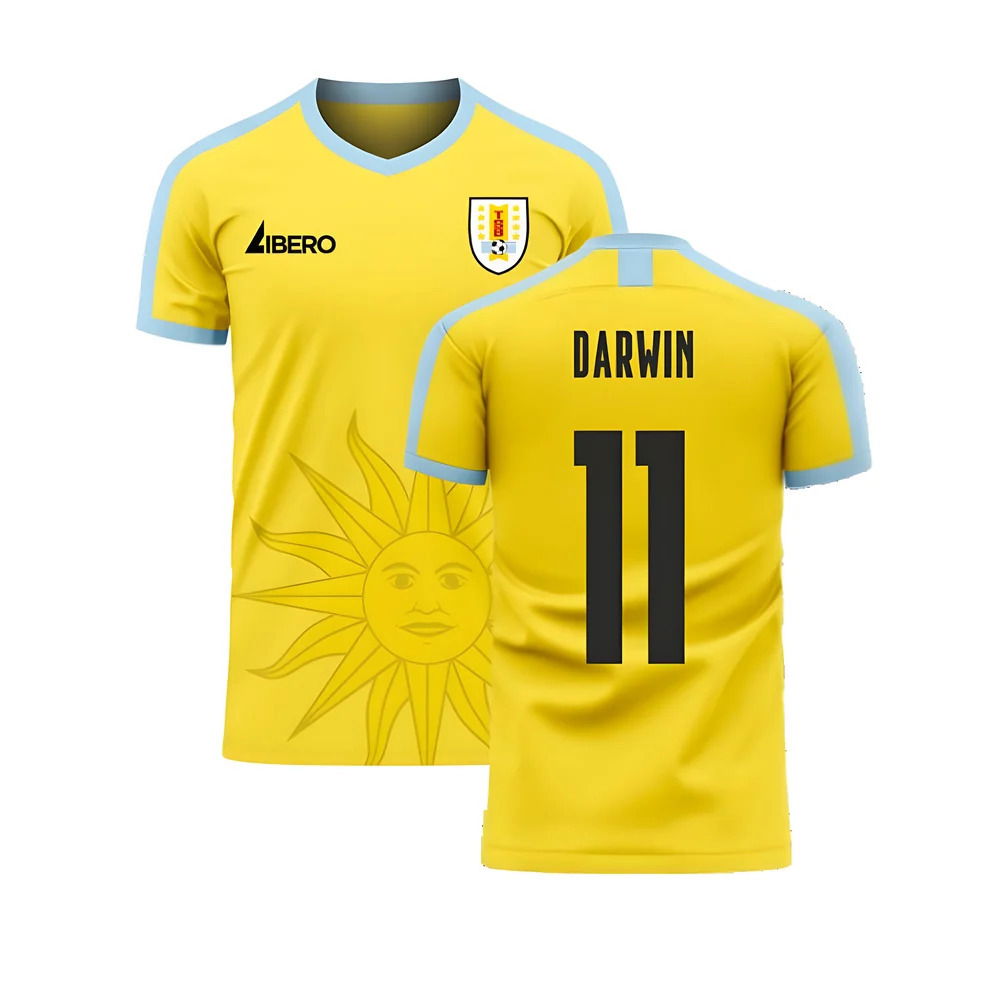 Uruguay 2025-2026 Away Concept Football Kit (Libero) (DARWIN 11)