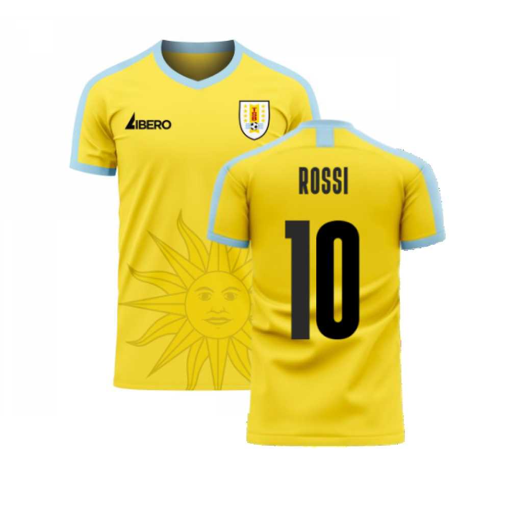 Uruguay 2025-2026 Away Concept Football Kit (Libero) (ROSSI 10)