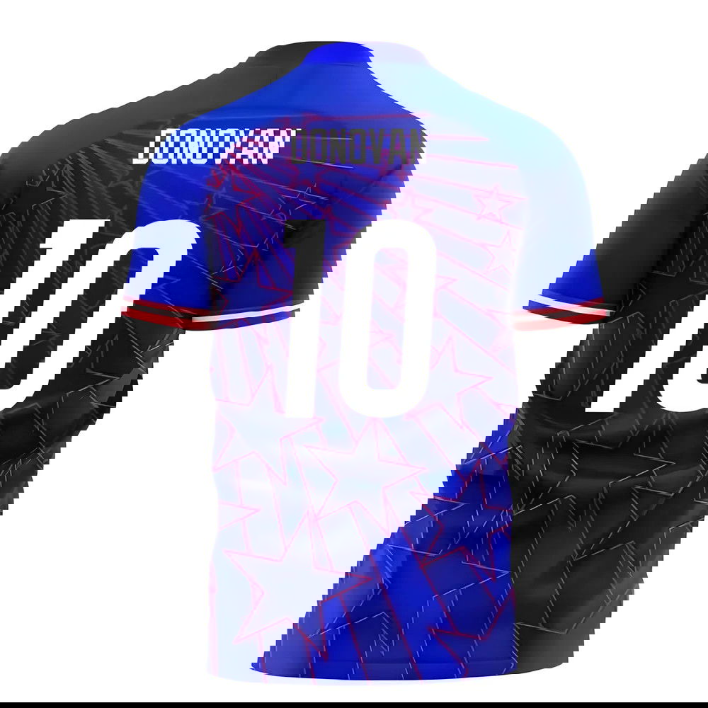 USA 2025-2026 Away Concept Football Kit (Libero) (DONOVAN 10)