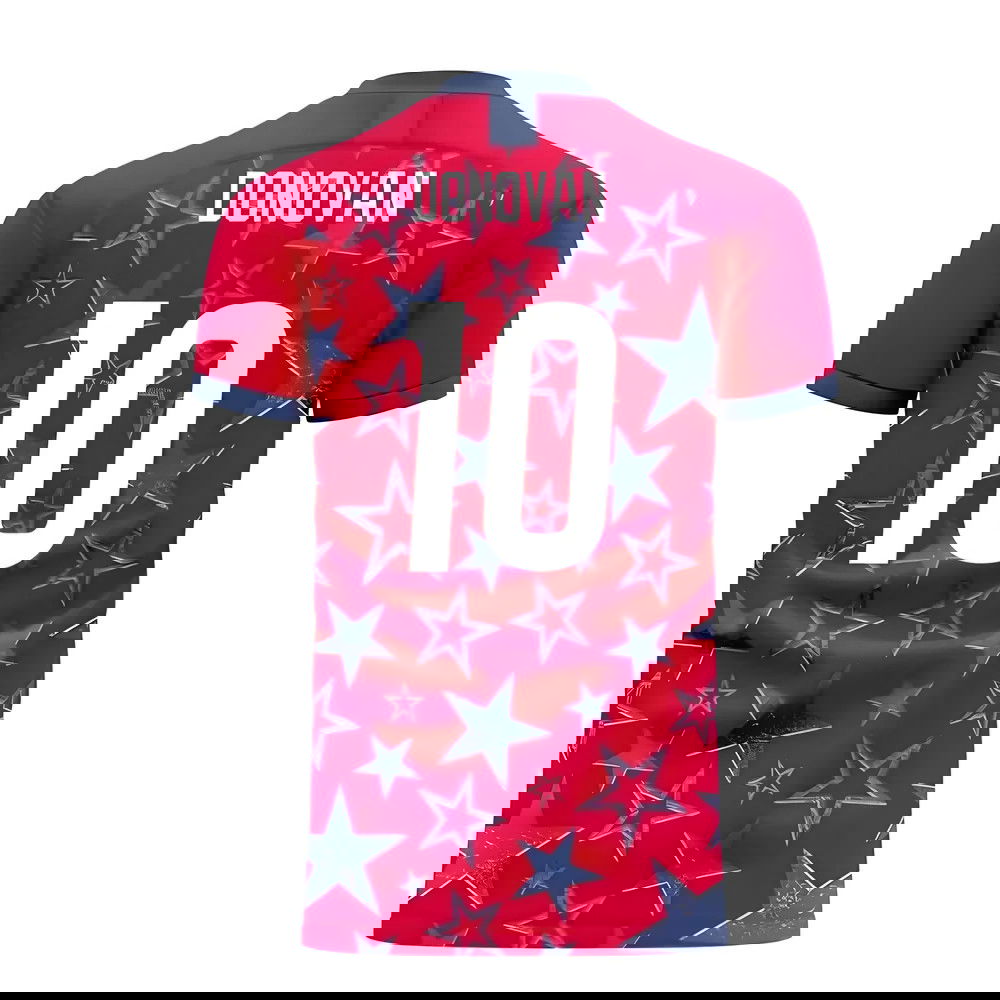 USA 2025-2026 Third Concept Football Kit (Libero) (DONOVAN 10)