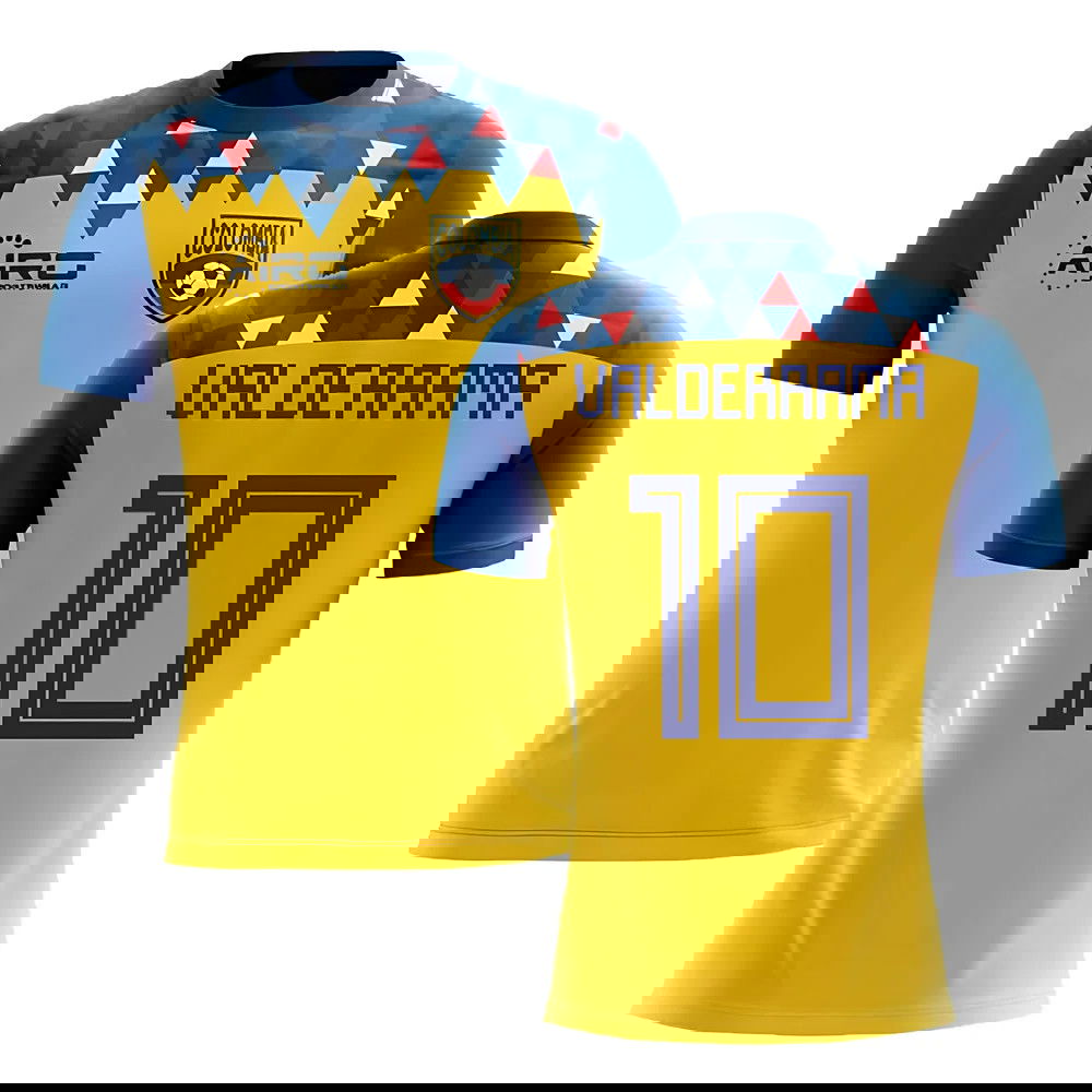2025-2026 Colombia Concept Football Shirt (Valderrama 10)