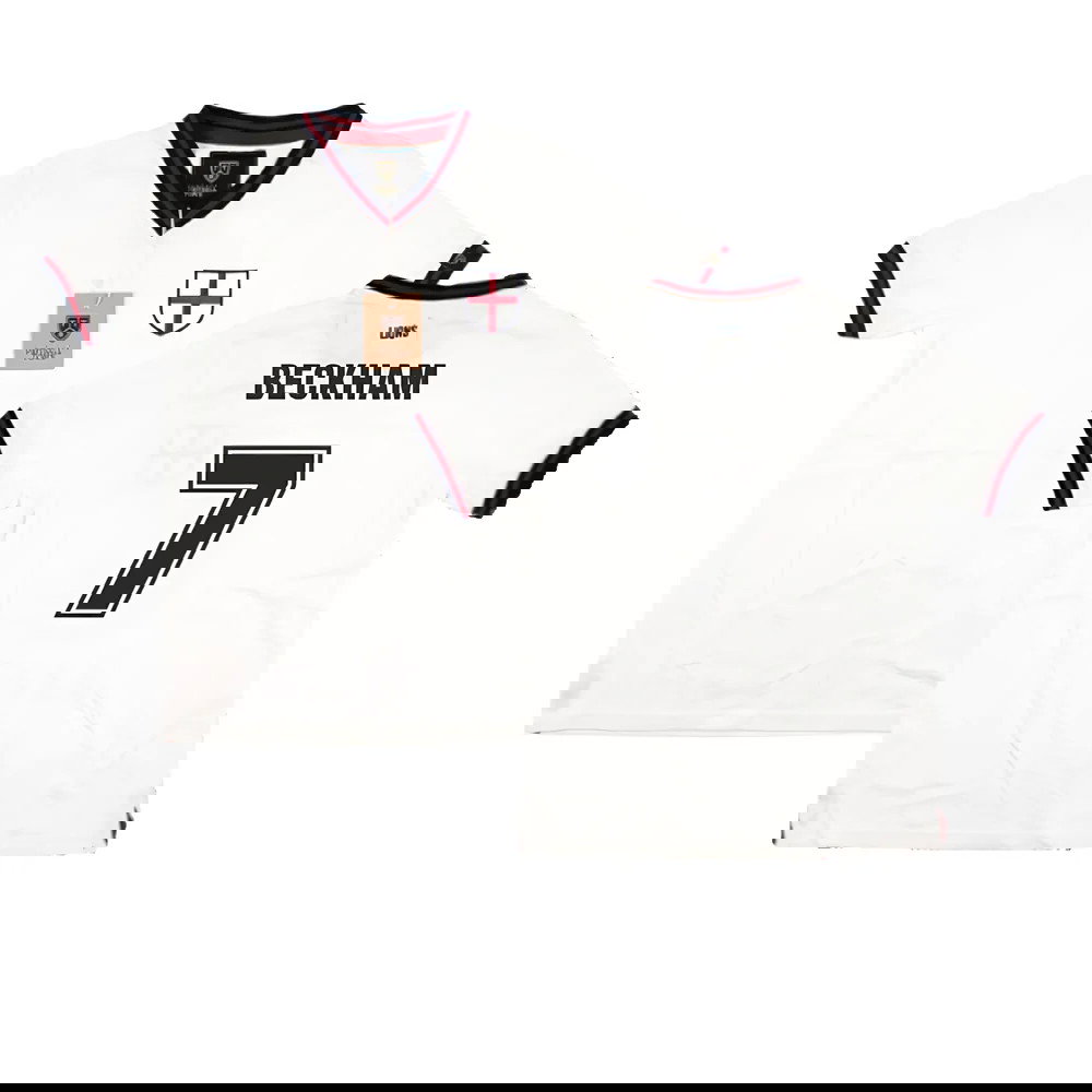 Vintage Football England Home Retro Shirt (BECKHAM 7)