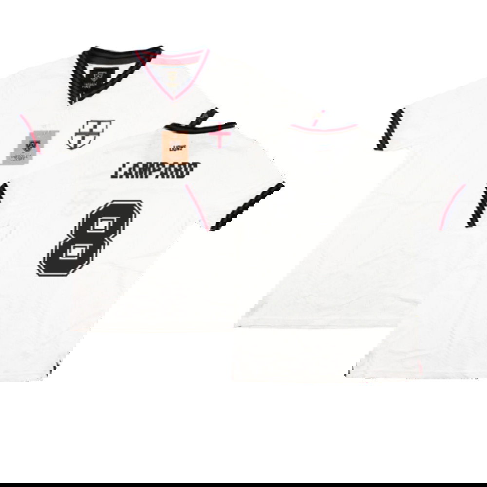 Vintage Football England Home Retro Shirt (LAMPARD 8)