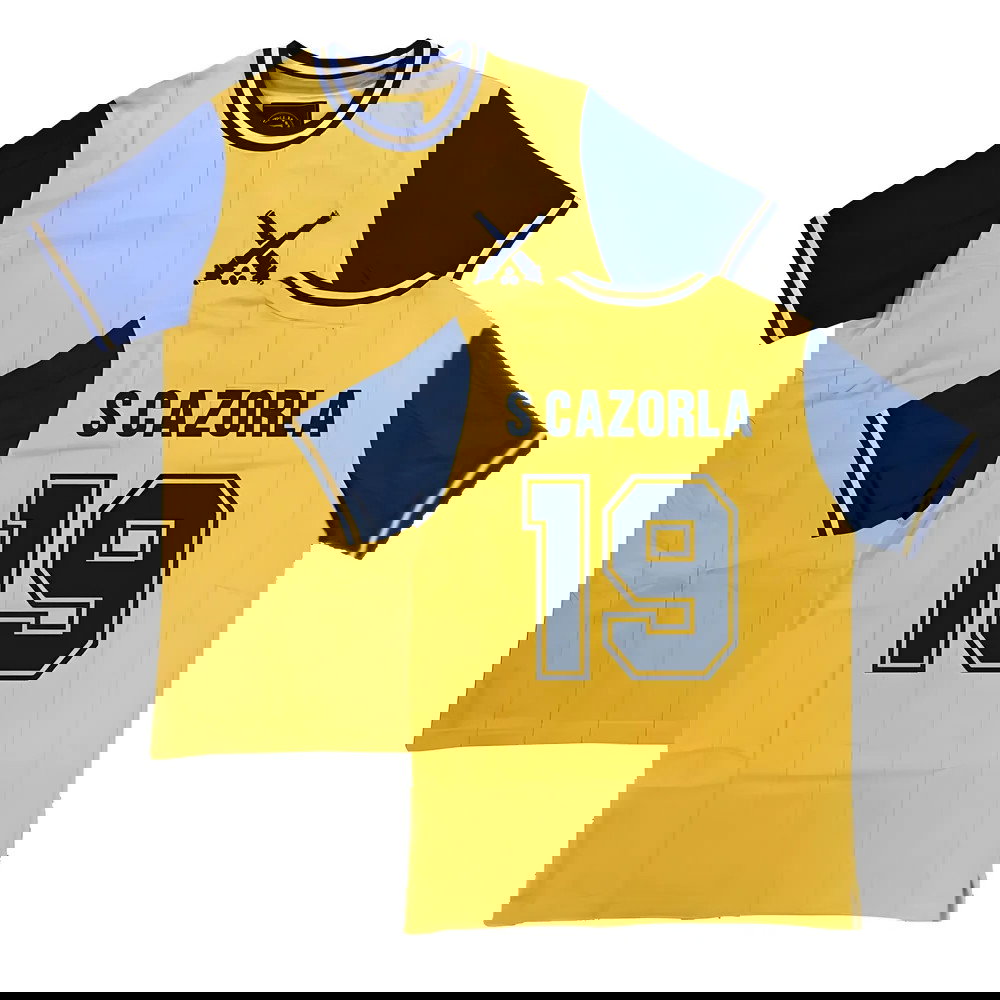 Vintage Football The Cannon Away Shirt (S CAZORLA 19)