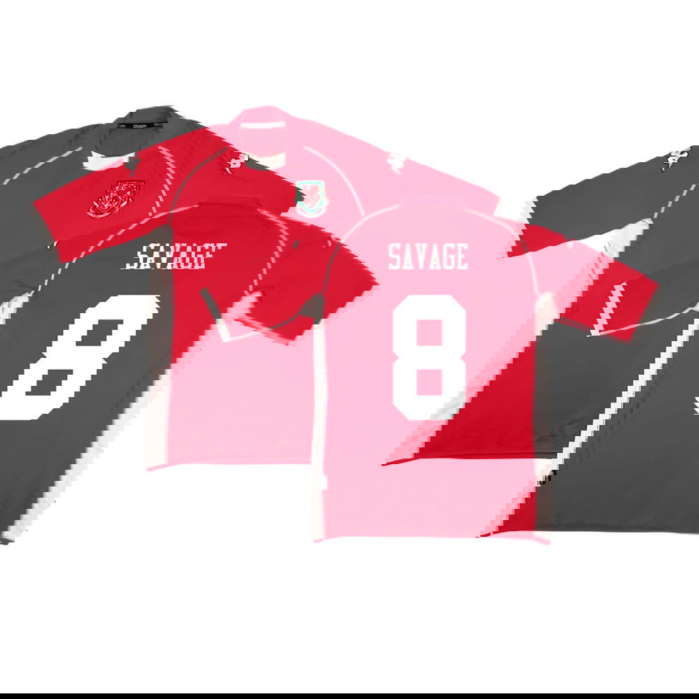 Wales 2002-03 Home Shirt ((Very Good) M) (Savage 8)