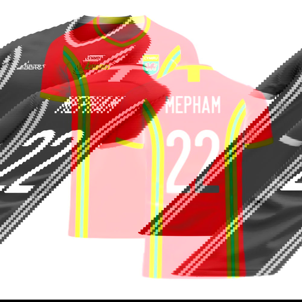 Wales 2025-2026 Home Concept Football Kit (Libero) (MEPHAM 22)