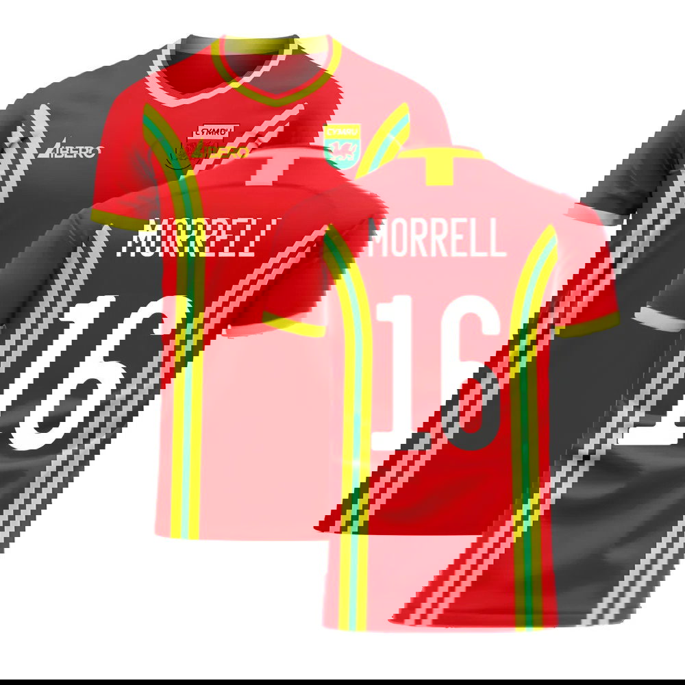 Wales 2025-2026 Home Concept Football Kit (Libero) (MORRELL 16)