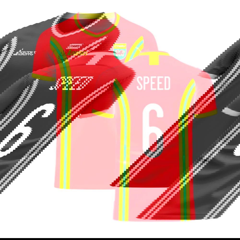 Wales 2025-2026 Home Concept Football Kit (Libero) (SPEED 6)