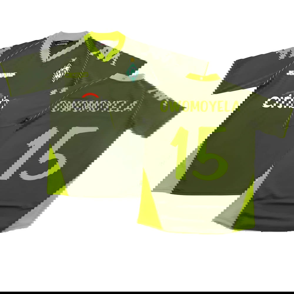 Werder Bremen 2007-08 Away Shirt (S) (Excellent) (Owomoyela 15)
