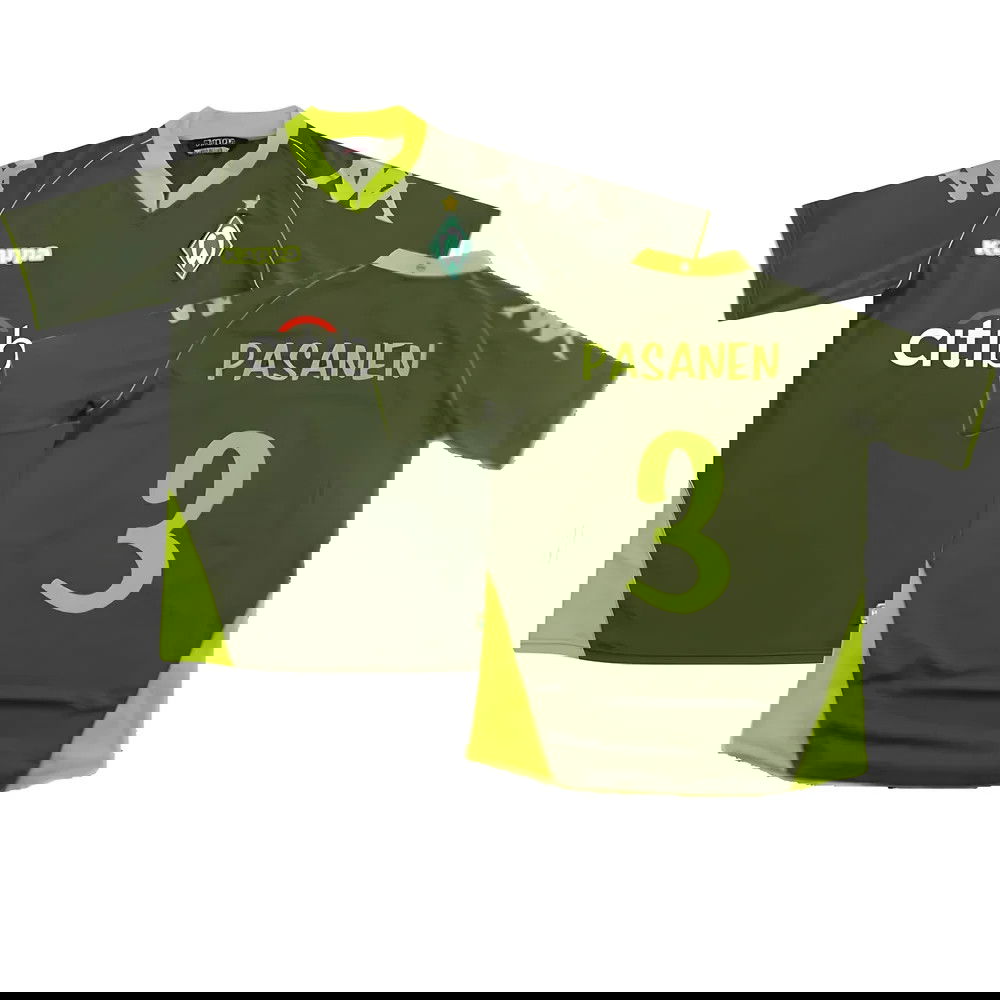 Werder Bremen 2007-08 Away Shirt (S) (Excellent) (Pasanen 3)