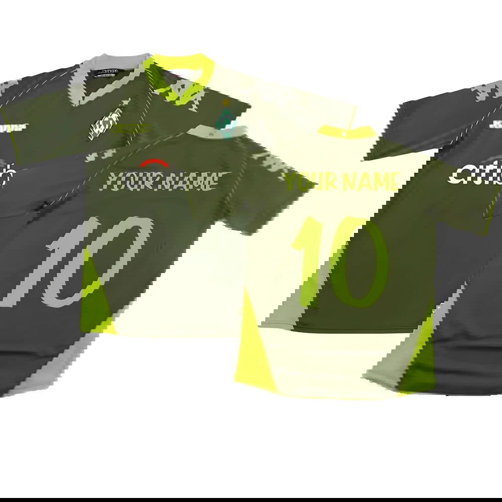 Werder Bremen 2007-08 Away Shirt (S) (Excellent) (Your Name)