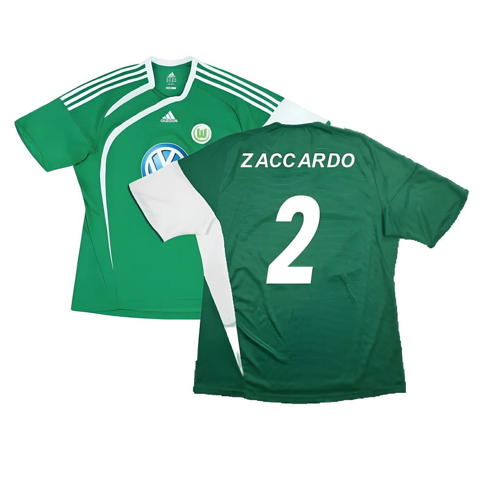 Wolfsburg 2009-10 Away Shirt ((Very Good) XXL) (Zaccardo 2)