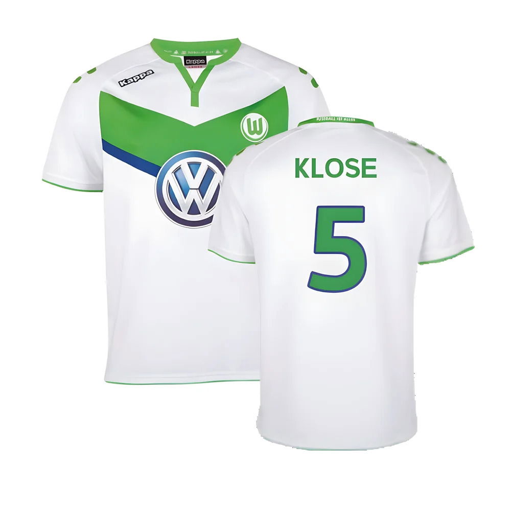 Wolfsburg 2015-16 Home Shirt ((Very Good) XXL) (Klose 5)