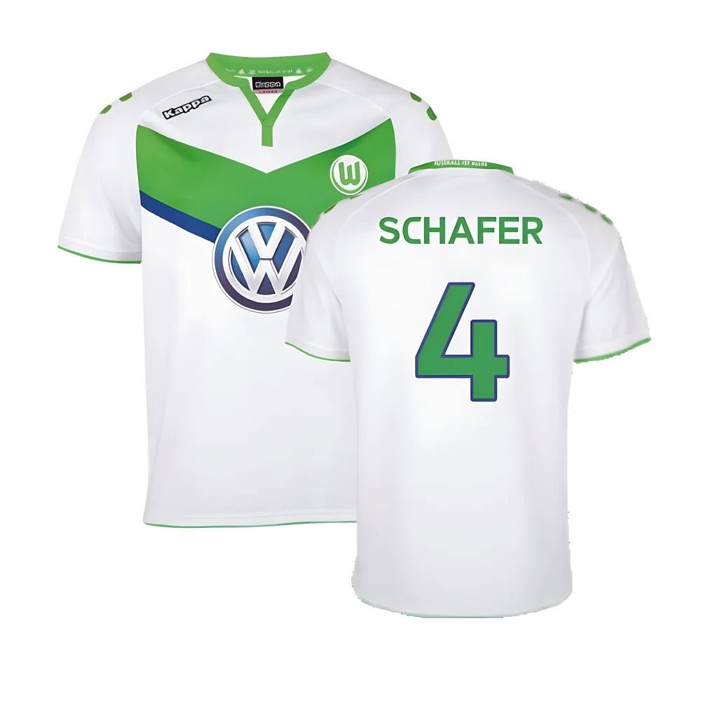 Wolfsburg 2015-16 Home Shirt ((Very Good) XXL) (Schafer 4)
