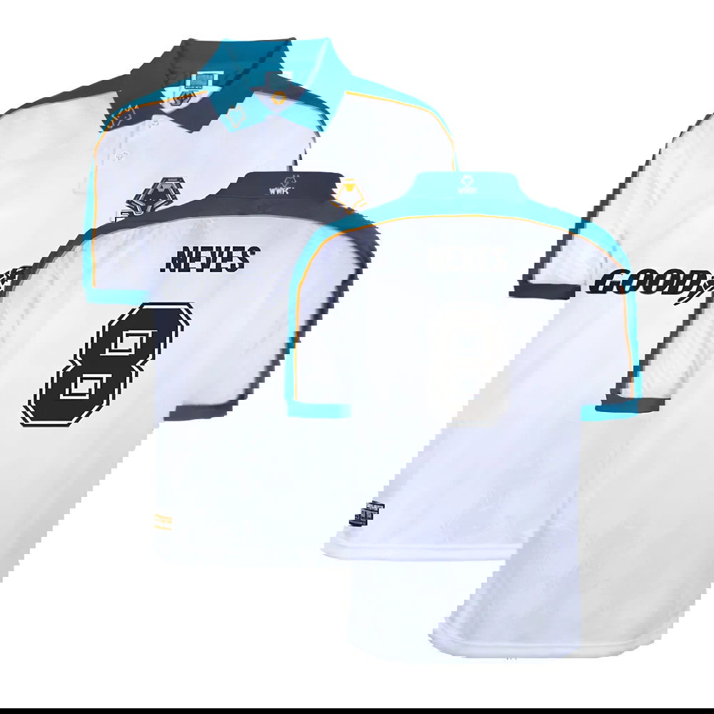 Wolverhampton Wanderers 1998 Away Shirt (Neves 8)