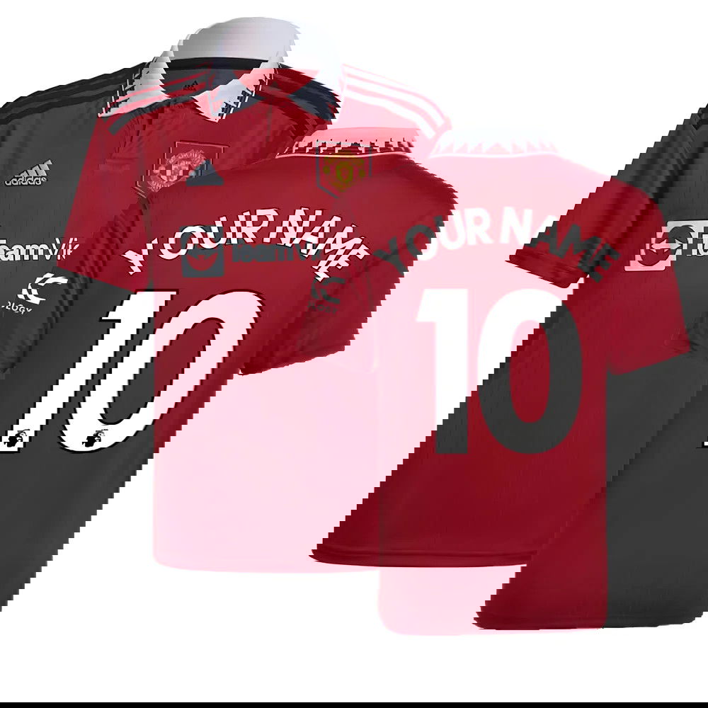 2022-2023 Man Utd Home Shirt (Kids) (Your Name)
