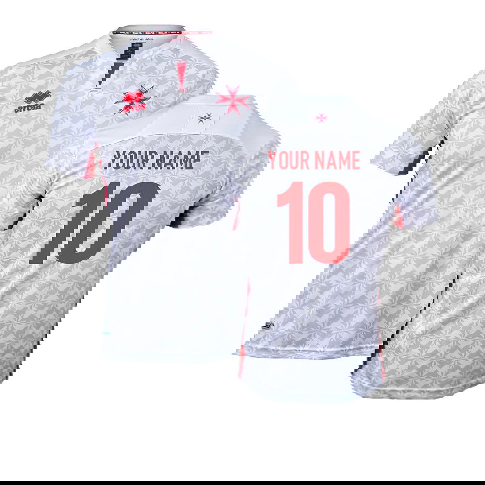 2022-2023 Malta Away Shirt (Your Name)