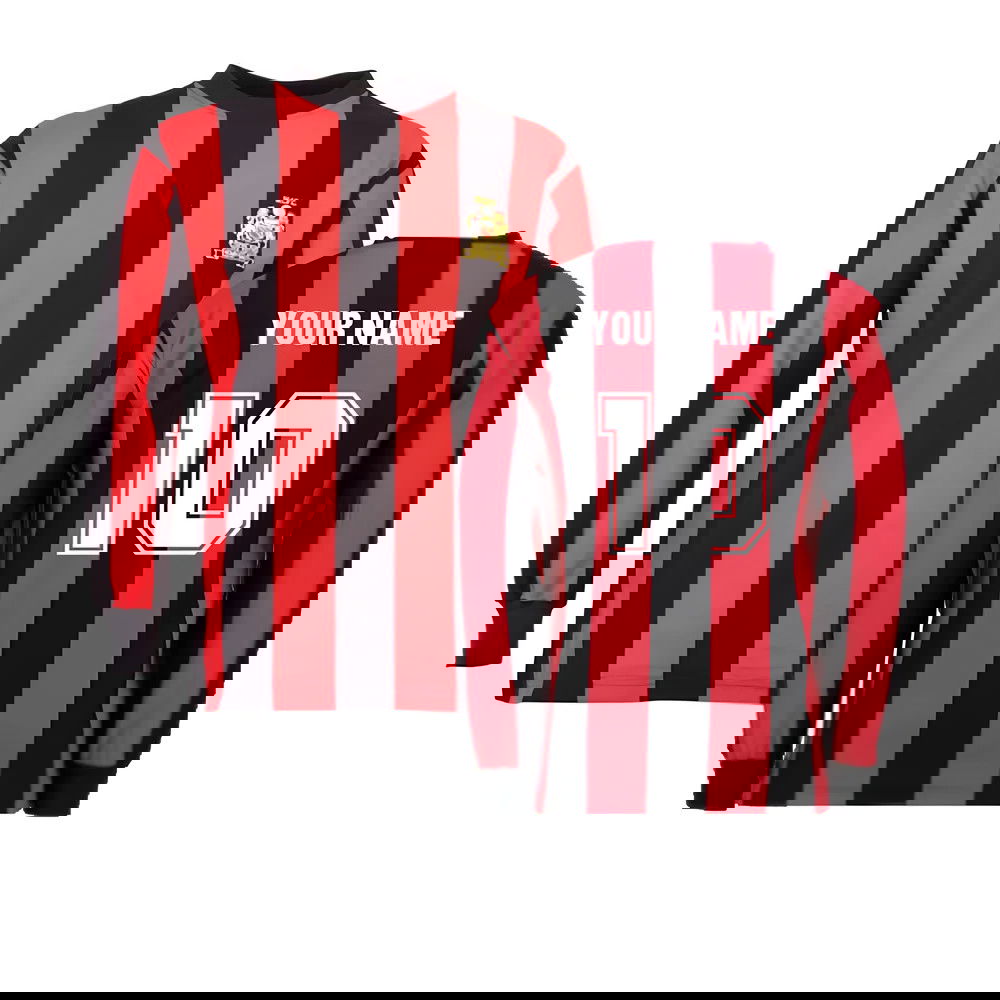 Manchester City 1969 FA Cup Final LS Retro Football Shirt (Your Name)