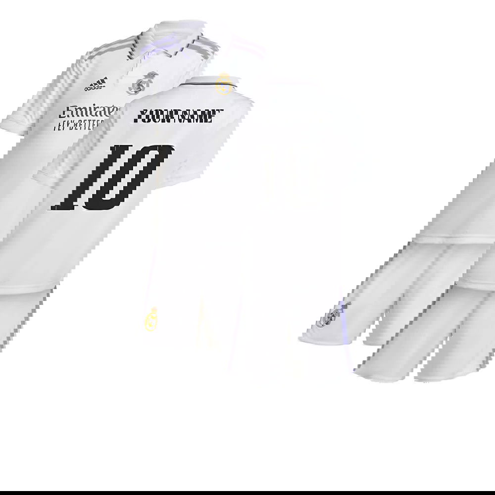 2022-2023 Real Madrid Home Mini Kit (Your Name)