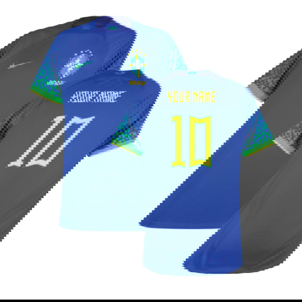 2022-2023 Brazil Away Shirt (Your Name)