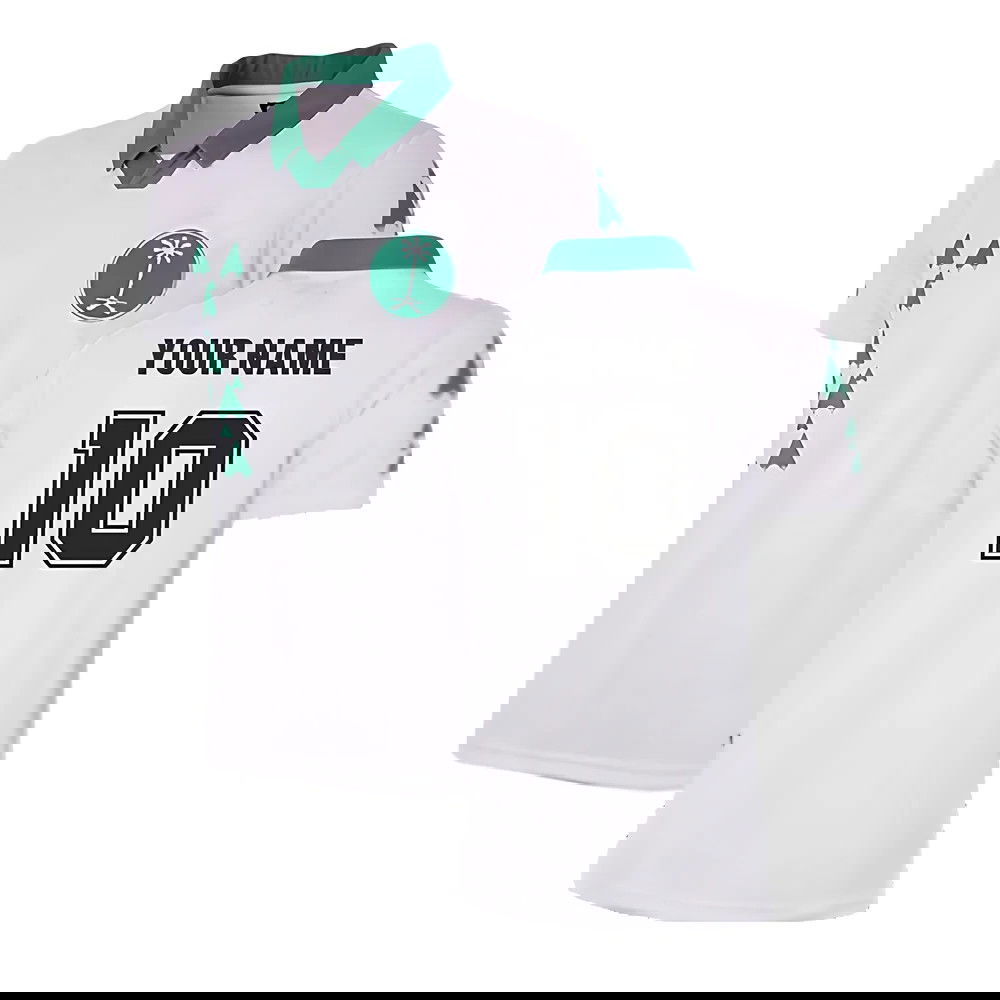 Saudi Arabia 1998 Retro Football Shirt (Your Name)