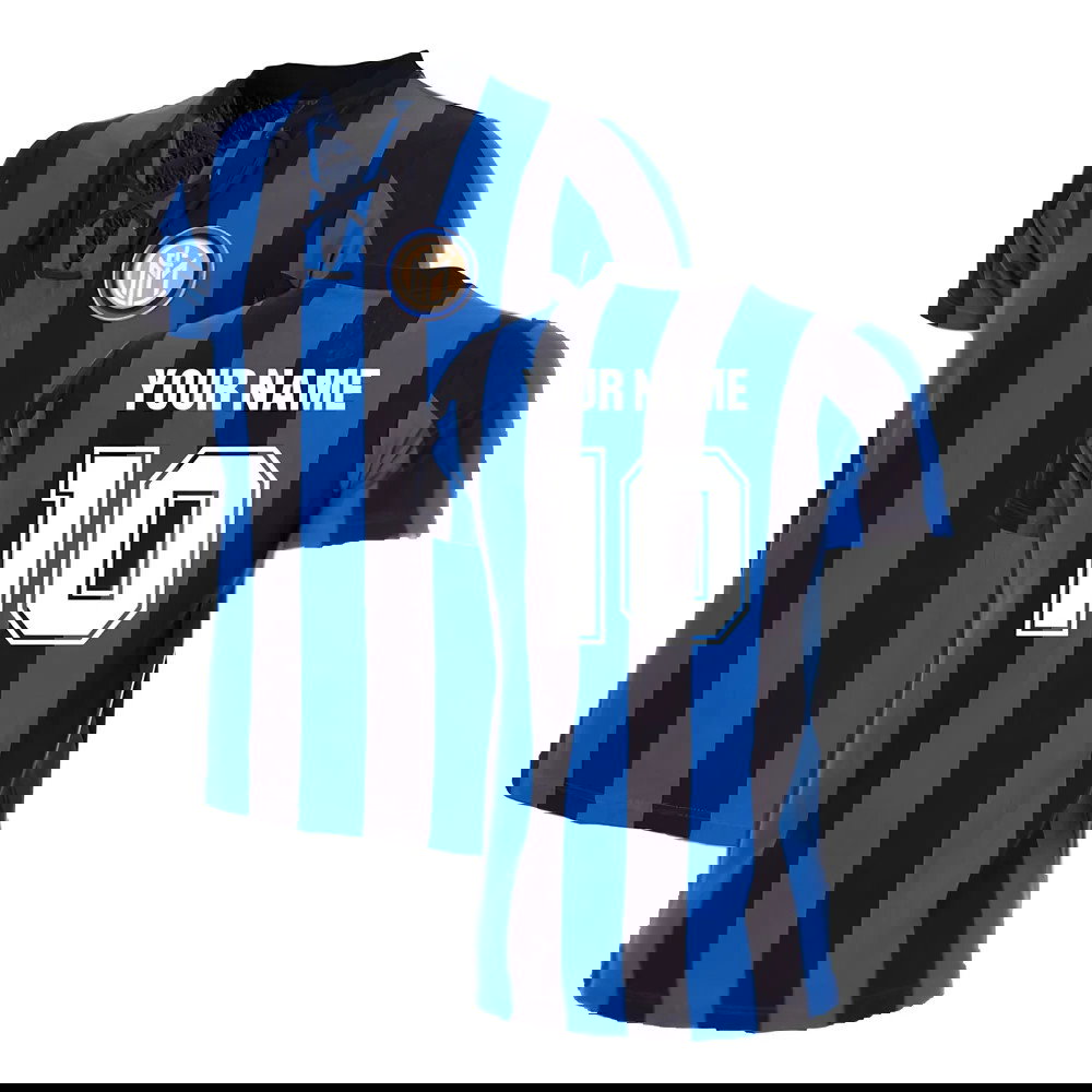 Copa 58-59 Inter Milan Home Retro Shirt (Your Name)
