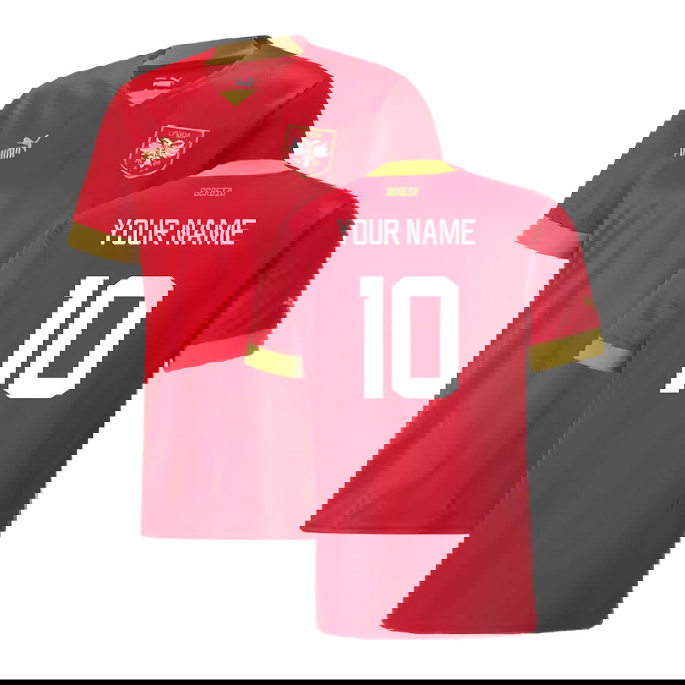 2022-2023 Serbia Home Shirt (Your Name)