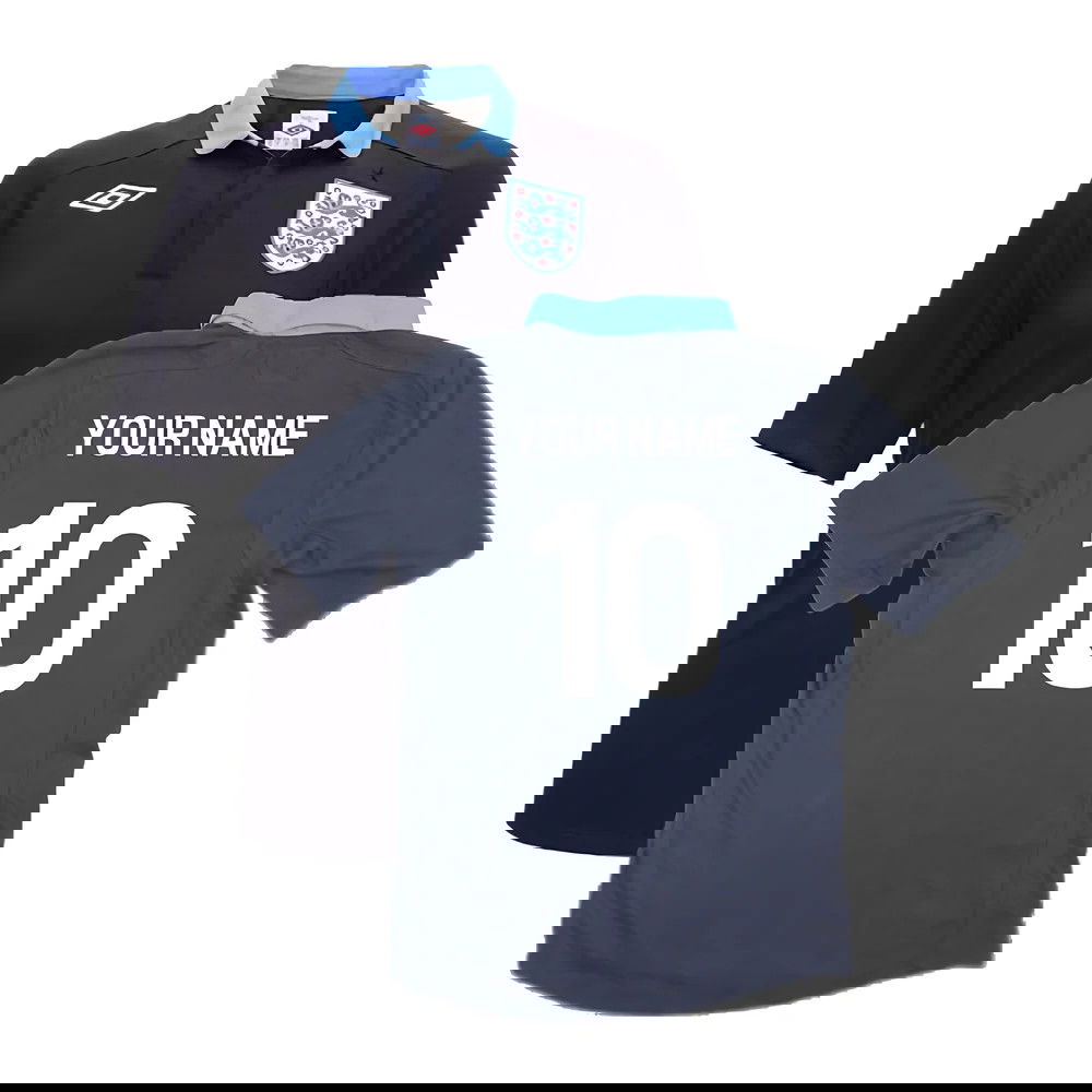 2012-2013 England Away Shirt (Your Name)