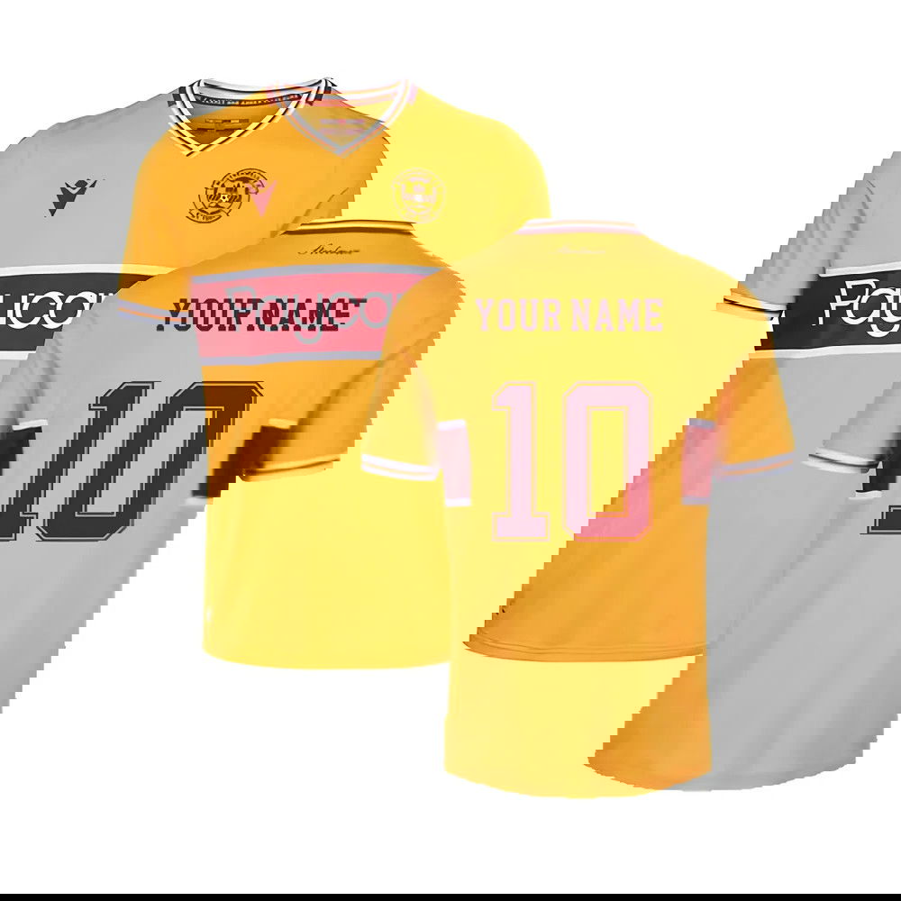 2021-2022 Motherwell Home Shirt (Your Name)