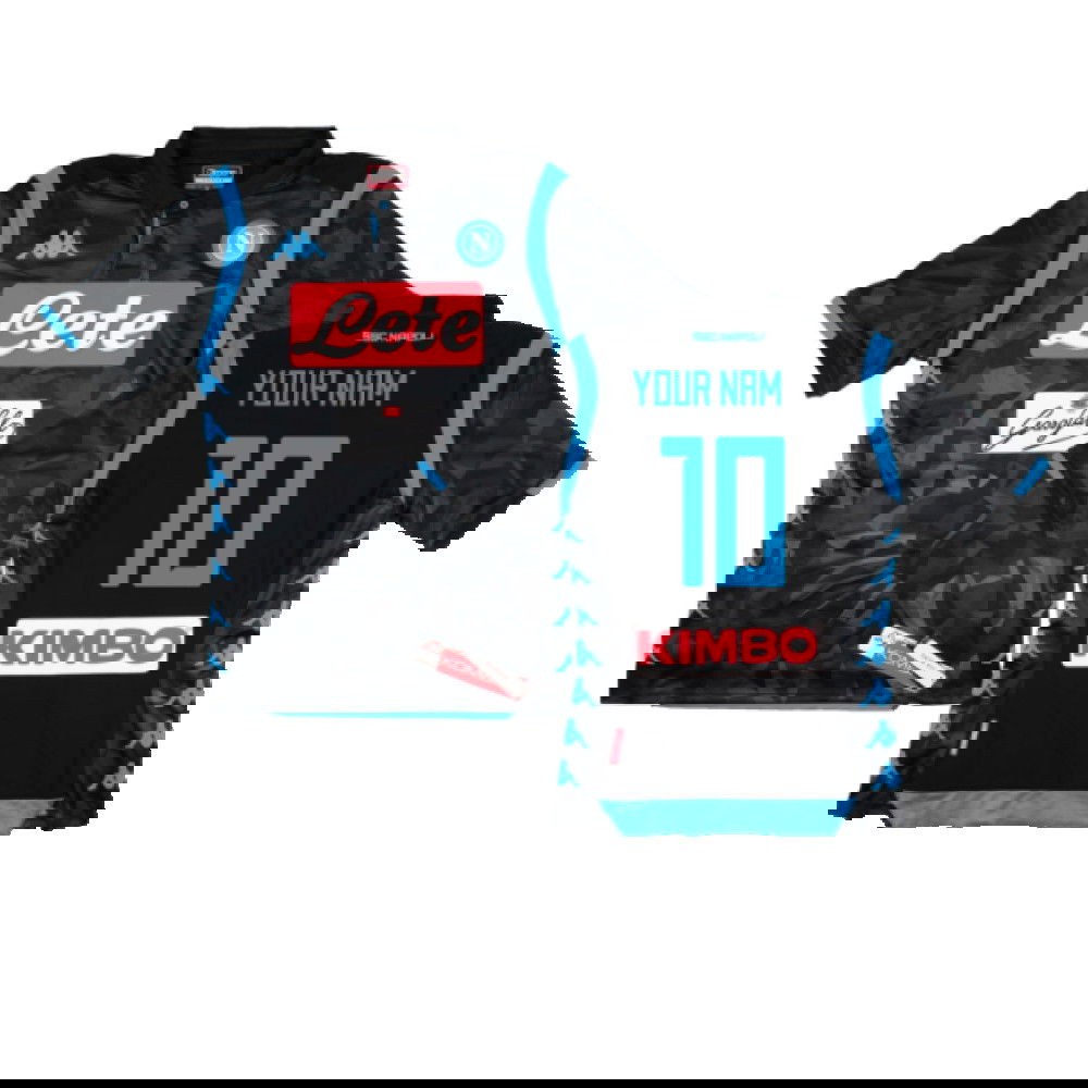 2018-2019 Napoli Player Issue Away Shirt (Your Name)