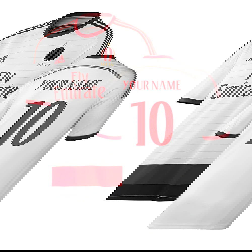2014-2015 AC Milan Away Shirt (Your Name)