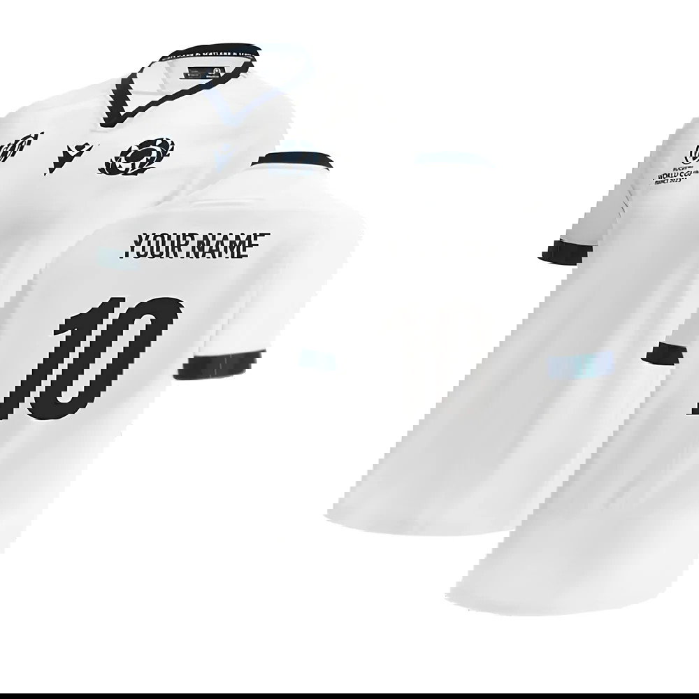 Scotland RWC 2023 Away Replica Rugby Shirt (Your Name)