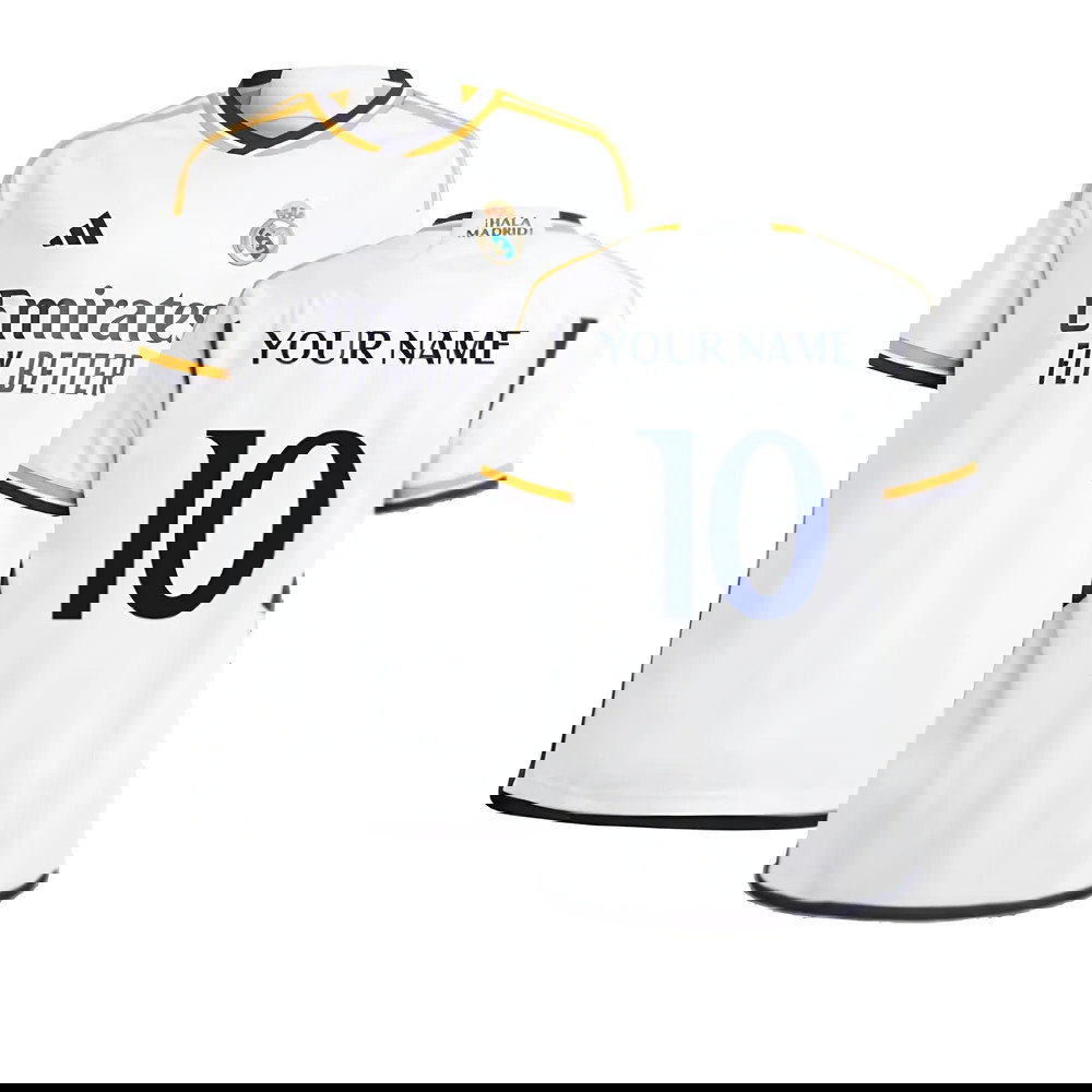 2023-2024 Real Madrid Home Shirt (Kids) (Your Name)