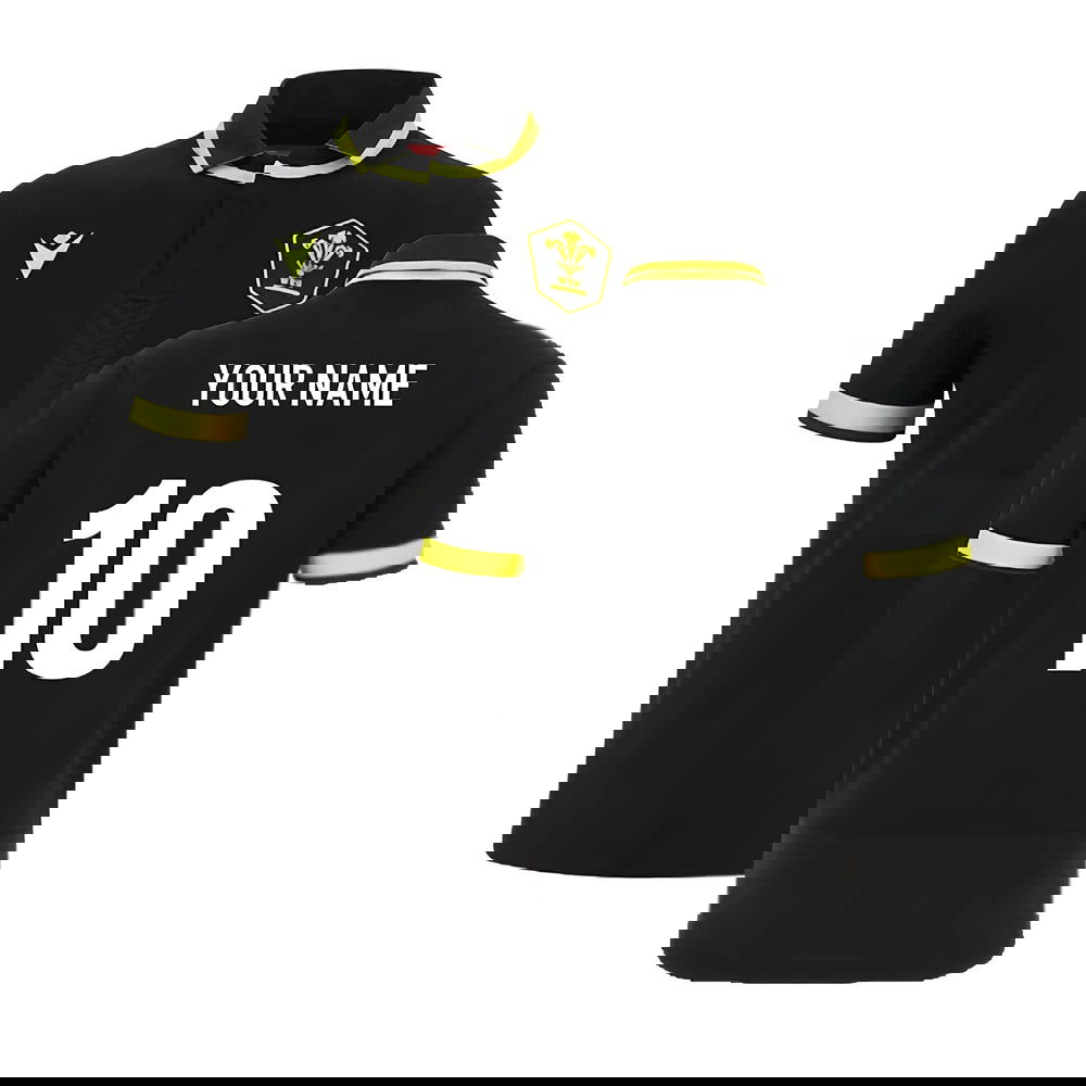 2023-2024 Wales Rugby Alternate Cotton Shirt (Your Name)