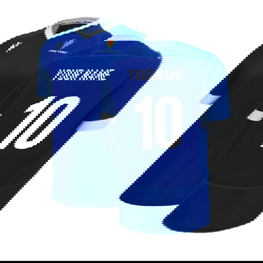 2023-2024 Samoa Home Rugby Poly Replica Shirt (Your Name)