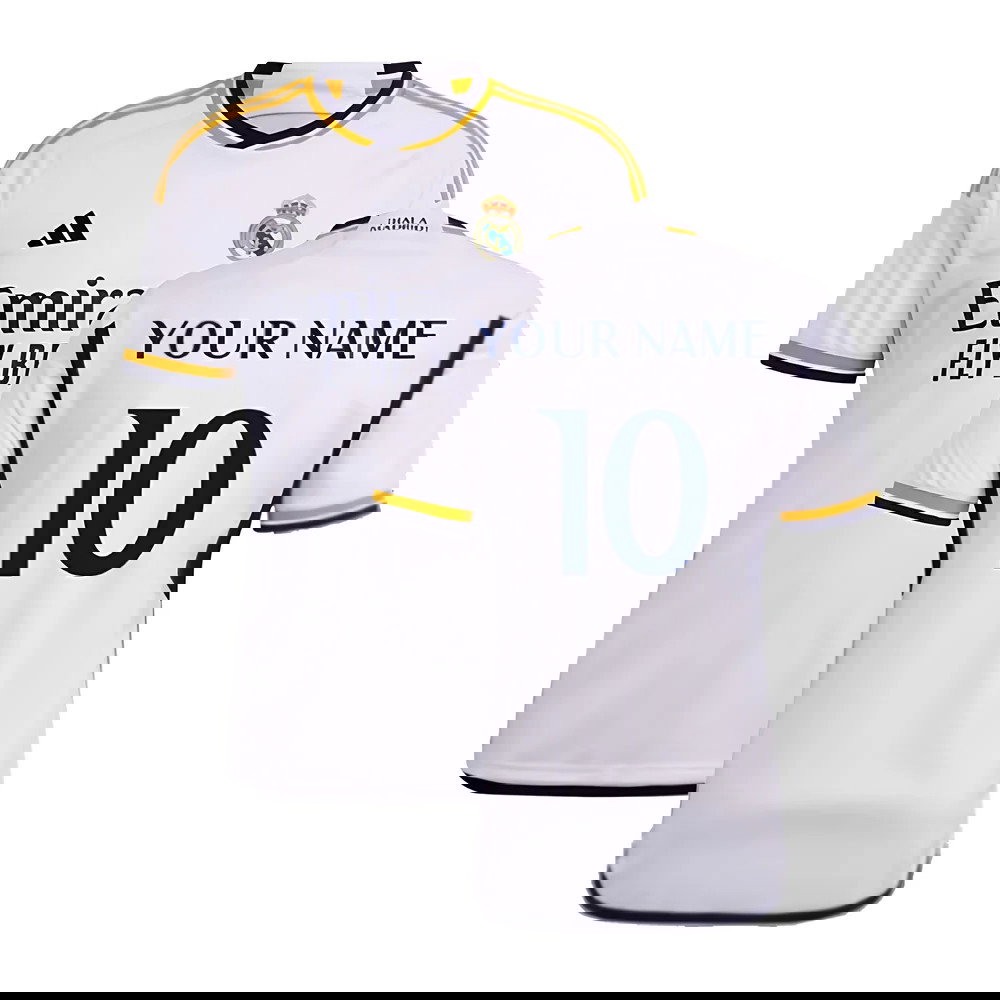 2023-2024 Real Madrid Home Shirt (Your Name)