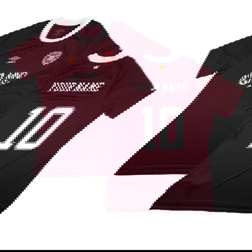 2022-2023 Hearts Home Shirt (Womens) (Your Name)