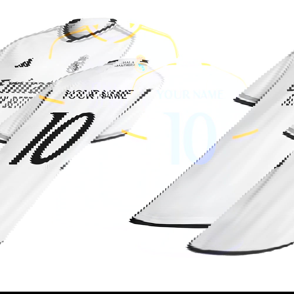2023-2024 Real Madrid Home Shirt (Kids) (Your Name)