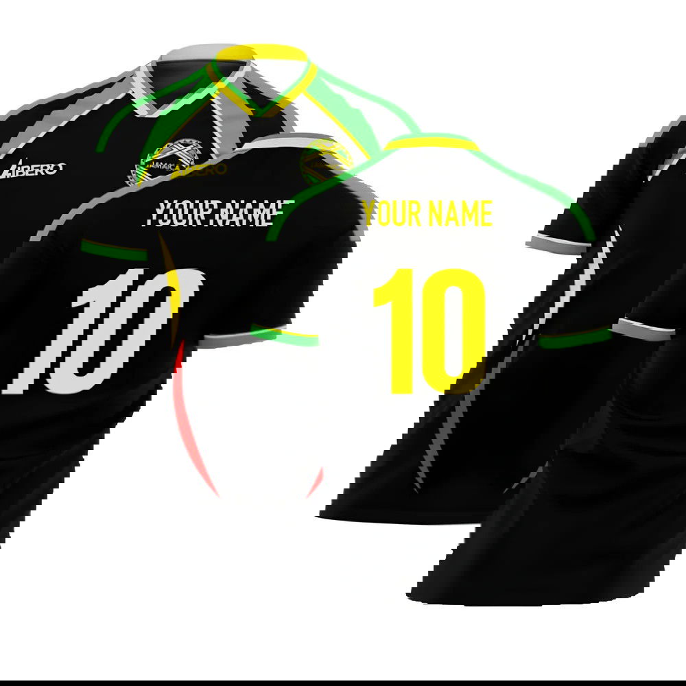 Jamaica 2006 Style Away Concept Shirt (Libero) (Your Name)