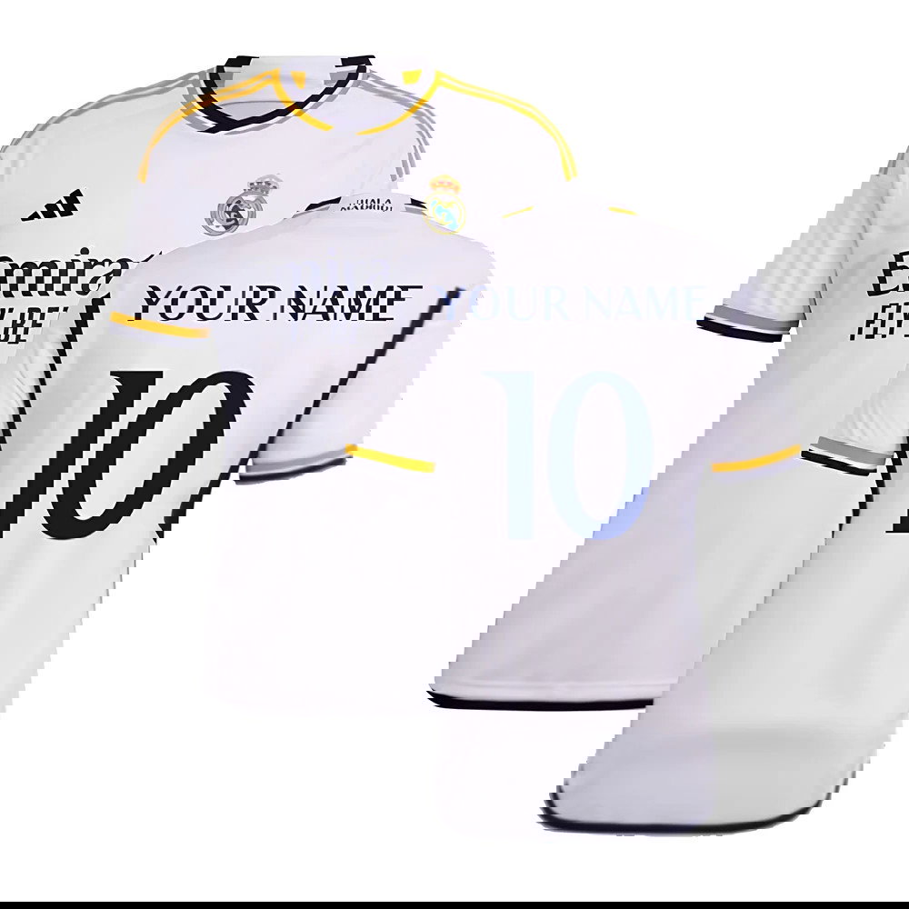 2023-2024 Real Madrid Home Shirt (Your Name)