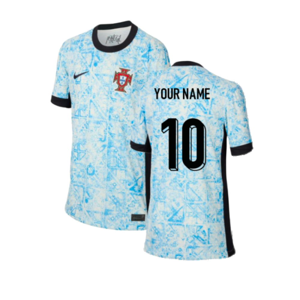 2024-2025 Portugal Away Shirt (Kids) (Your Name)