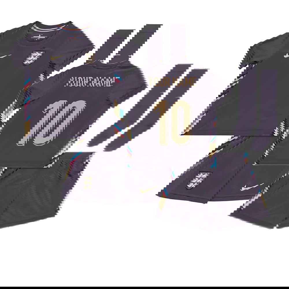 2024-2025 England Away Mini Kit (Your Name)
