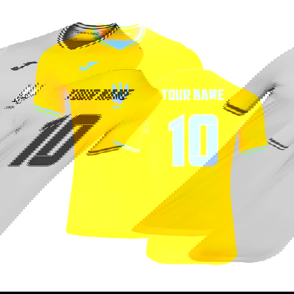 2024-2025 Ukraine Home Shirt (Your Name)