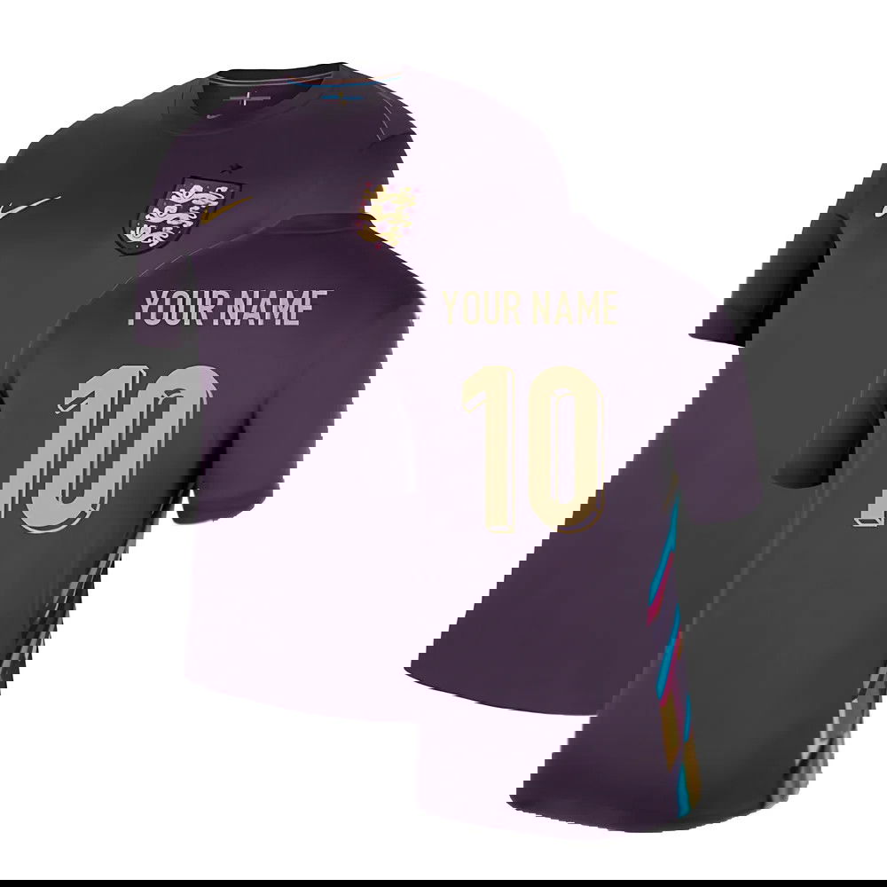 2024-2025 England Away Shirt (Your Name)