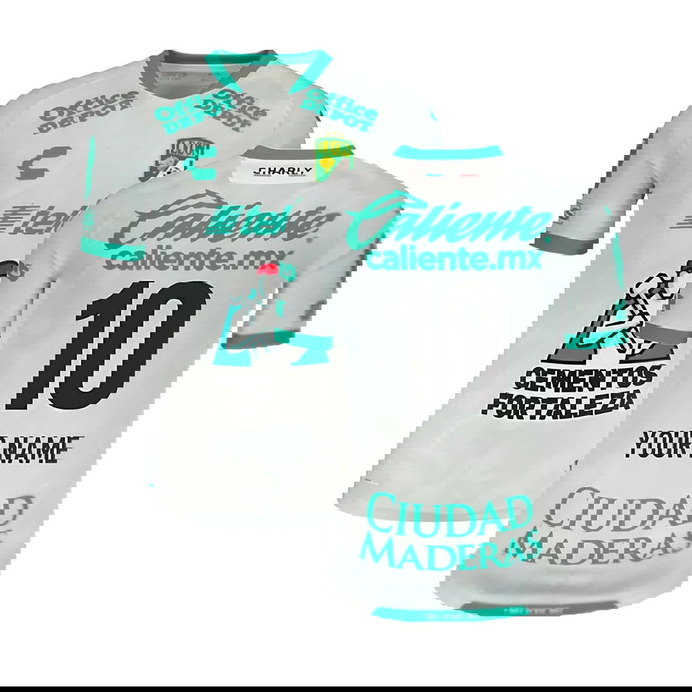 2021-2022 Club Leon Away Shirt (Your Name)