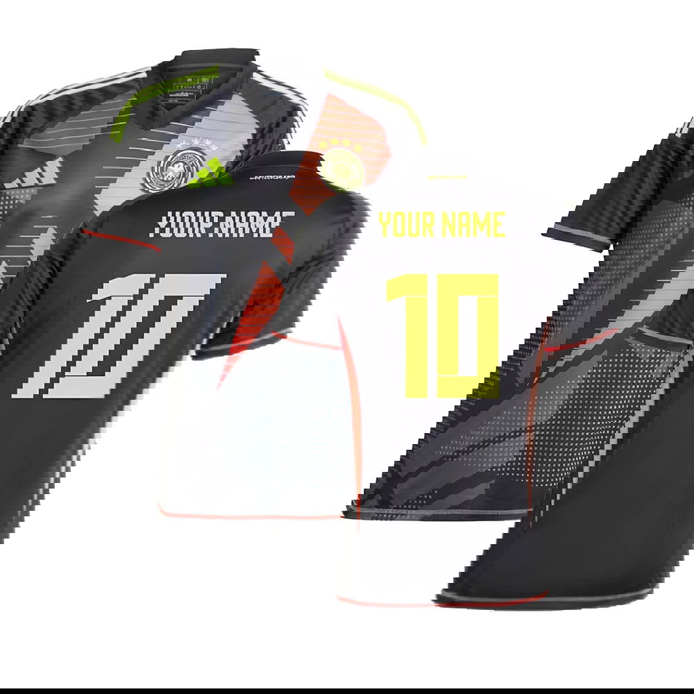 2024-2025 Germany Home Goalkeeper Shirt (Black) (Your Name)