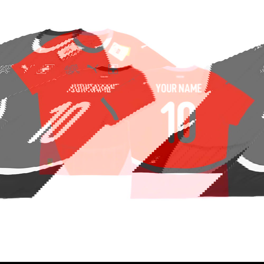 2024-2025 Switzerland Home Shirt (Your Name)